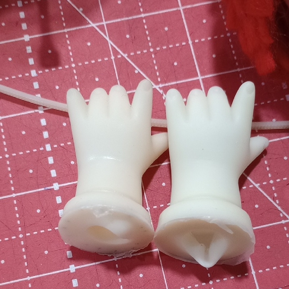 8 Colorful Doll Heads For Sewing - Picture 5 of 15